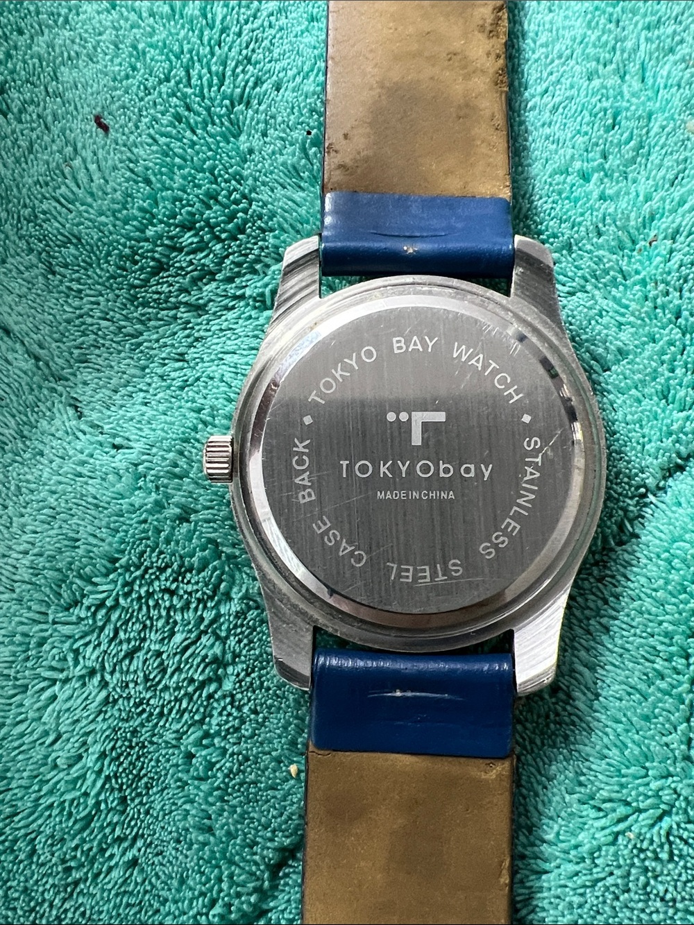 Tokyobay Blue & White Men's Sport Watch View 3